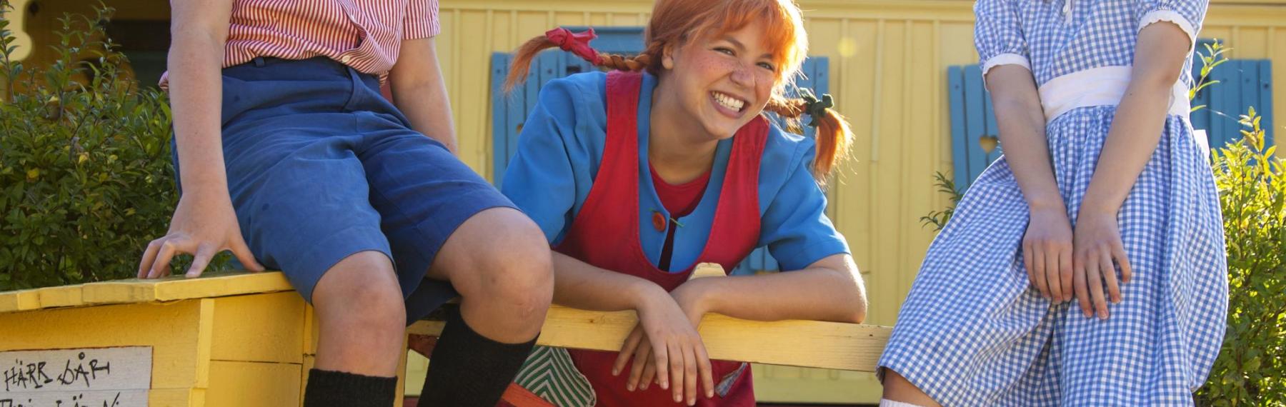 Tommy, Pippi och Annika