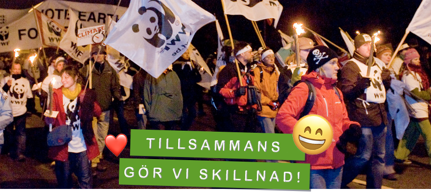 Deminstration– tillsammans är vi starka!